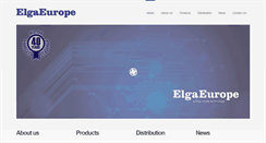 Desktop Screenshot of elgaeurope.it